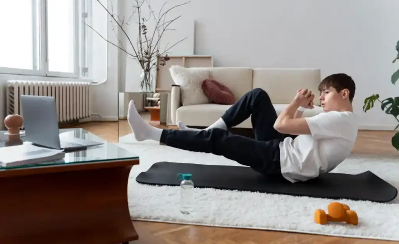 Daily At-Home Fitness Routine For Beginners To Build Muscle