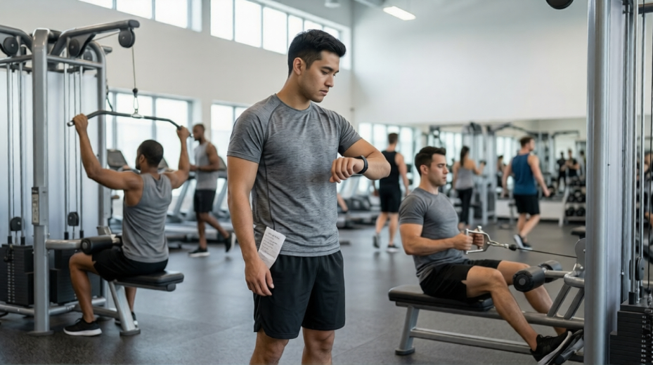 Full-Body Beginner Gym Routine For Busy People (3 Sessions A Week)